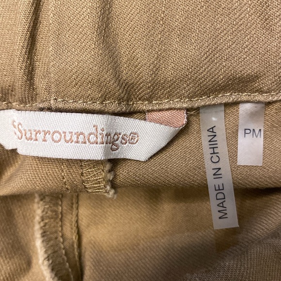 Soft Surroundings Pull On Skinny Pants, Size PM Color Brown - Picture 5 of 9